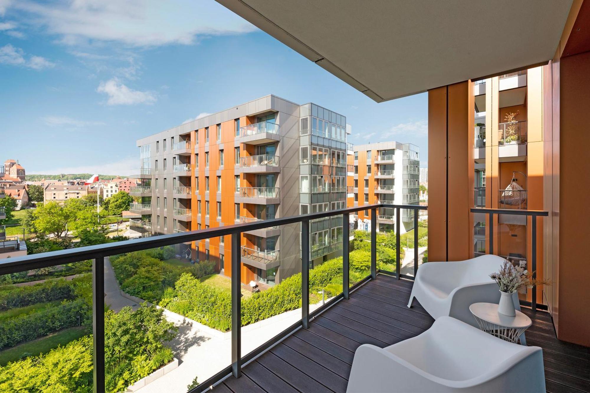 Brabank Riverside - Sauna, Business & Gym By Downtown Apartments Gdańsk Kültér fotó