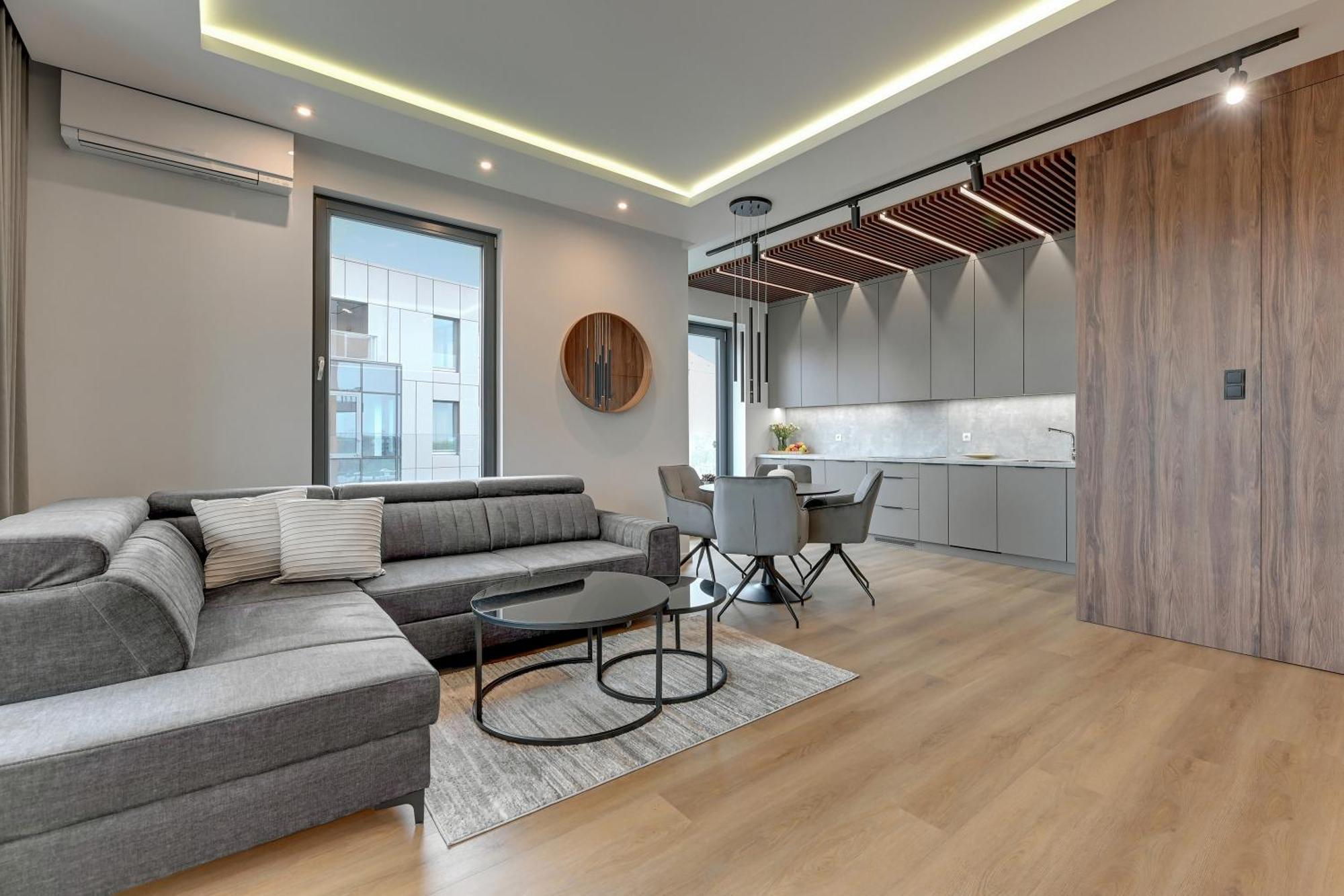 Brabank Riverside - Sauna, Business & Gym By Downtown Apartments Gdańsk Szoba fotó