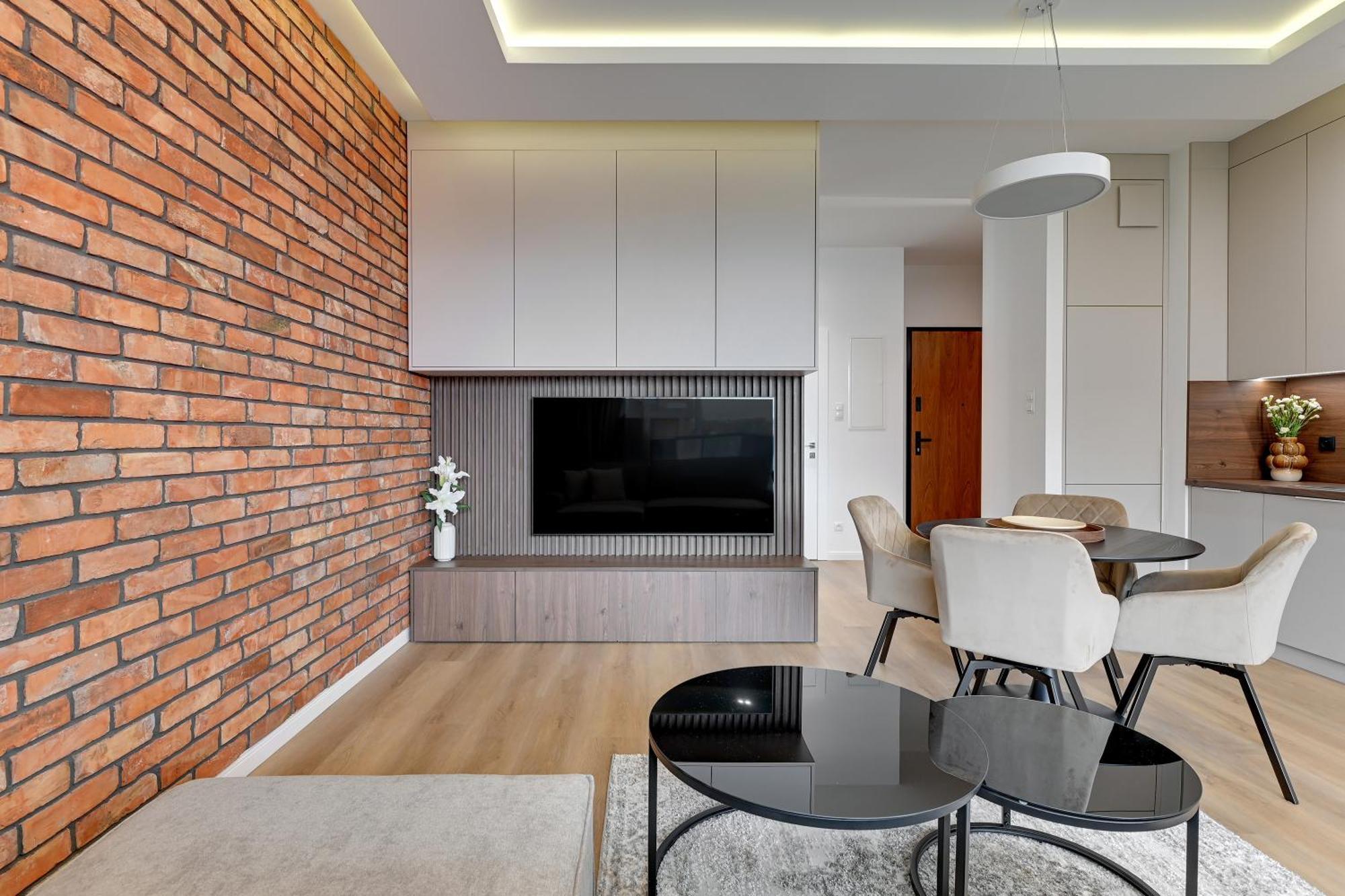 Brabank Riverside - Sauna, Business & Gym By Downtown Apartments Gdańsk Szoba fotó